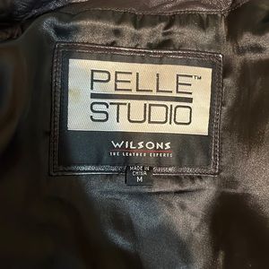 AUTHENTIC VINTAGE REAL LEATHER PELLE STUDIO JACKET
